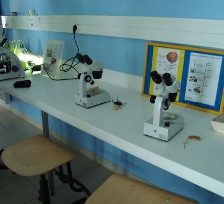 Laboratoire équipé pour l'observation