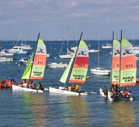 Pratique de différents sports nautiques